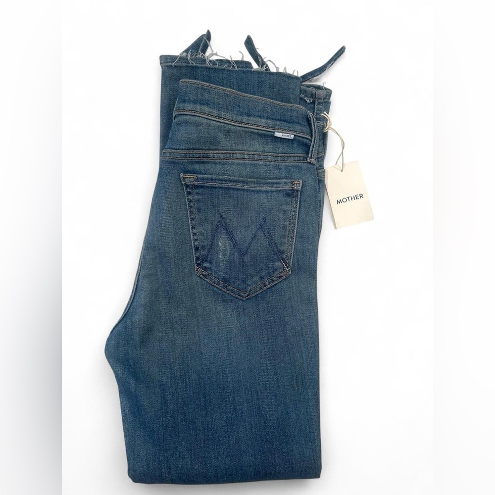 MOTHER Women's Denim Jeans The Rascal Ankle in Wild Size 29